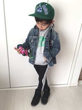 ♡M♡さん（キッズ・100cm）の冬コーディネート