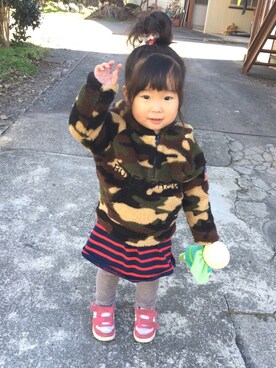 ♡M♡さん（キッズ・80cm）の冬コーディネート
