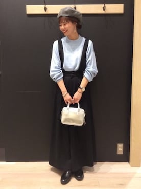 minamiさん（レディース・158cm）の冬コーディネート