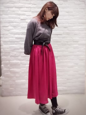 romiさん（レディース・151cm）の冬コーディネート