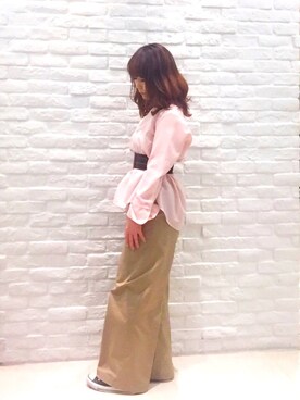 romiさん（レディース・151cm）の春コーディネート