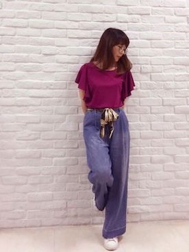 romiさん（レディース・151cm）の夏コーディネート