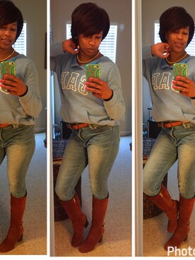 「BCBGeneration（ビーシービージェネレーション）のアイテム」を使った、Missyさん（レディース・165cm）の冬コーディネート