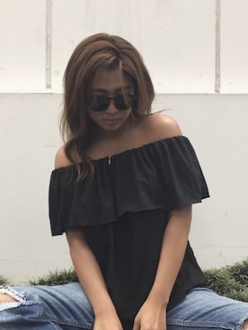 今井華さん（レディース・165cm）の春コーディネート