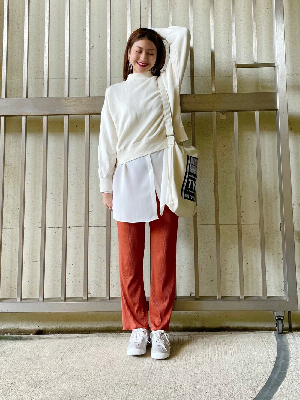 Onitsuka Tiger（オニツカタイガー）の「CANVAS SHOULDER BAG（トート