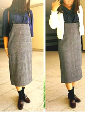 けゆもんさん(レディース・156cm)の秋コーディネート