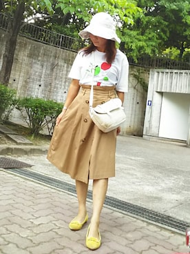 けゆもんさん（レディース・156cm）の夏コーディネート