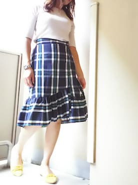 「wearsinc（ウエアーズインク）のアイテム」を使った、けゆもんさん（レディース・156cm）の夏コーディネート