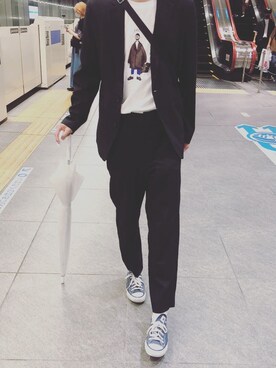 時安さん（メンズ・171cm）の夏コーディネート