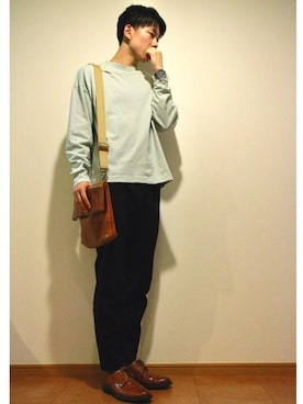 「COMPLETE WORKS（コンプリートワークス）のアイテム」を使った、あーる。さん（メンズ・181cm）の秋コーディネート