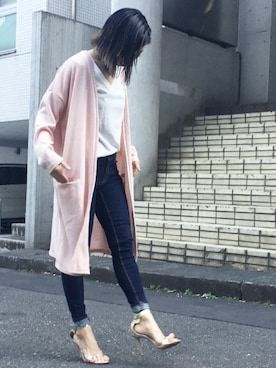 「Settimissimo（セッティミッシモ）のアイテム（トップス）」を使った、Yumiさん（レディース・156cm）の冬コーディネート