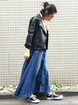 Yumiさん(レディース・156cm)の春コーディネート