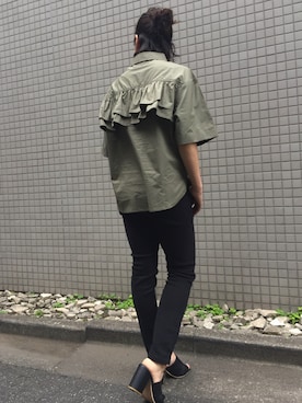 「Settimissimo（セッティミッシモ）のアイテム」を使った、Yumiさん（レディース・156cm）の春コーディネート