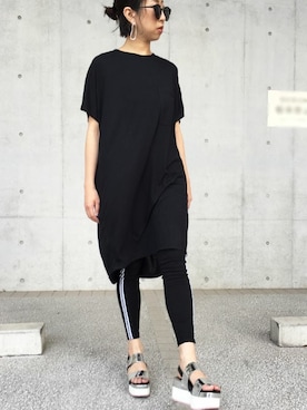 「Settimissimo（セッティミッシモ）のアイテム」を使った、Yumiさん（レディース・156cm）の夏コーディネート