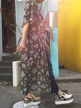 「Settimissimo（セッティミッシモ）のアイテム」を使った、Yumiさん（レディース・156cm）の夏コーディネート