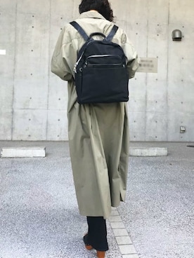 「Settimissimo（セッティミッシモ）のアイテム（バッグ）」を使った、Yumiさん（レディース・156cm）の夏コーディネート