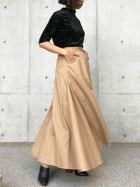 「Settimissimo（セッティミッシモ）のアイテム」を使った、Yumiさん（レディース・156cm）の秋コーディネート