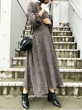 「Settimissimo（セッティミッシモ）のアイテム（バッグ）」を使った、Yumiさん（レディース・156cm）の冬コーディネート