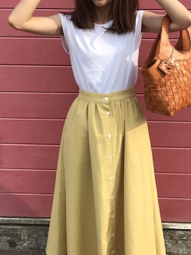 「IENA SLOBE」｜_ayumi_さん（レディース・161cm）の夏コーディネート