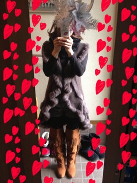 「MARITHE + FRANCOIS GIRBAUD（マリテフランソワジルボー）のアイテム（パンツ）」を使った、Kiyomi Iwaiさん（レディース・152cm）の秋コーディネート