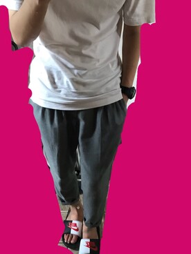 「Eddie Bauer（エディーバウアー）のアイテム（Tシャツ/カットソー）」を使った、t-seiさん（メンズ・173cm）の春コーディネート