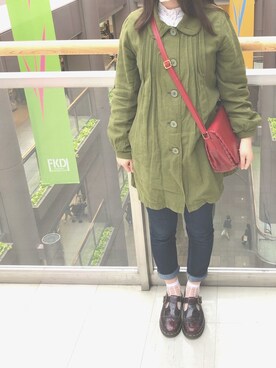 ローファーを使った ウィングチップシューズ のレディース人気ファッションコーディネート Wear