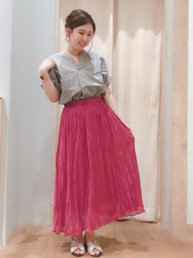 おかなさん（レディース・158cm）の夏コーディネート