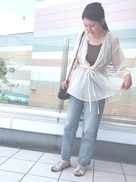 おかなさん（レディース・157cm）の夏コーディネート