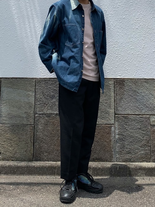 AURALEE デニムシャツブルゾン IENA（イエナ）の「【AURALEE/オーラリー】HARD TWIST ライトデニム