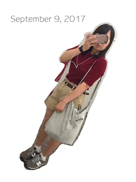 「アイテム（PC・スマホグッズ/家電）」を使った、まみたす。さん（レディース・153cm・20代）の秋コーディネート