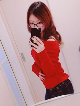 麗羅さん（レディース・152cm）の冬コーディネート