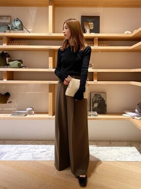 ASAMI MIZUTANIさん（レディース・160cm）の秋コーディネート