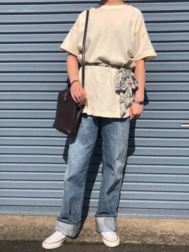 スカーフベルト付きワンピースを使った人気ファッションコーディネート Wear スカーフベルト付きワンピースを使った人気ファッションコーディネート Wear