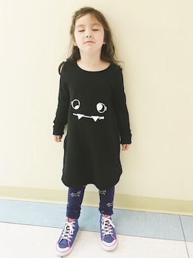 「Target（ターゲット）のアイテム」を使った、Little Moonさん（キッズ・104cm）の秋コーディネート