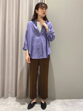 「note et silence （ノートエシロンス）のアイテム（アクセサリー）」を使った、ｈｉｉｒｏさん（レディース・163cm）の秋コーディネート