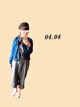 hlhlさん（レディース・157cm）の春コーディネート