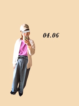 hlhlさん（レディース・157cm）の春コーディネート