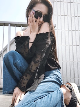 「私服コーデ」｜Michiyo Morimotoさん（レディース・160cm）の春コーディネート
