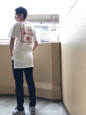 タンクトップを使った 與真司郎 の人気ファッションコーディネート Wear