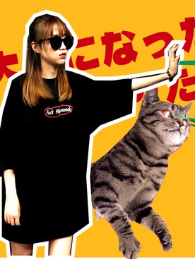 小粉猫屋さんのコーディネート