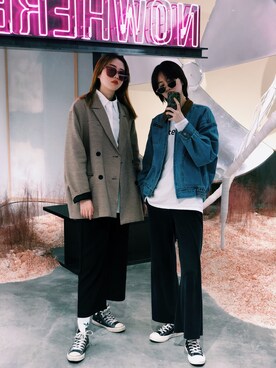 小粉猫屋さんのコーディネート