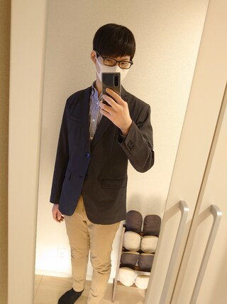 Ryo Komatsu ユニクロのパンツを使ったコーディネート Wear