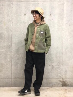 「SMITH'S（スミス）のアイテム（ジャケット/アウター）」を使った、coen しゅうのさん（メンズ・166cm）の冬コーディネート