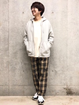 coen しゅうのさん（メンズ・166cm）の春コーディネート