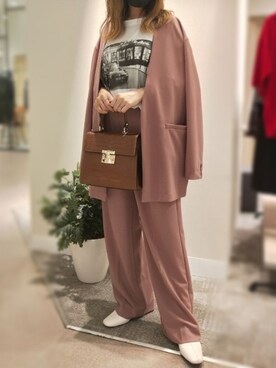 「socolla（ソコラ）のアイテム（その他アウター）」を使った、Chebuさん（レディース・147cm）の秋コーディネート