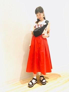 まるり。さん（レディース・156cm）の春コーディネート