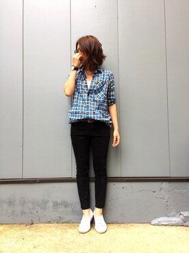 T.ALOHAさん（レディース・158cm）の夏コーディネート