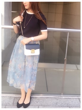 はるなさん（レディース・158cm）の春コーディネート