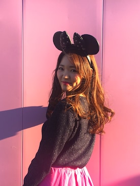 「ZARA KIDSのアイテム（カーディガン/ボレロ、ブルー系）」を使った、はるなさん（レディース・158cm）の秋コーディネート