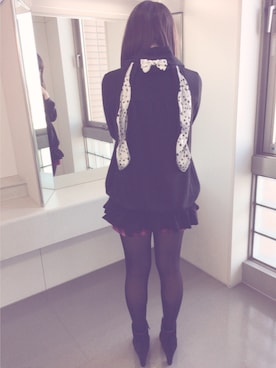 「ALGONQUINS（アルゴンキン）のアイテム（パンツ）」を使った、あやりんさん（レディース・161cm）の冬コーディネート